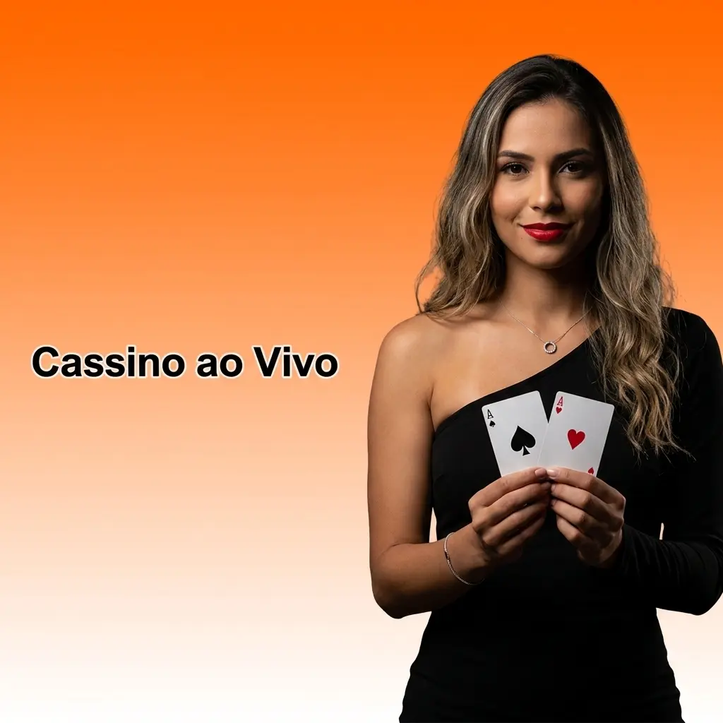 Cassino ao vivo da Aposta Ganha com dealers reais em roleta, blackjack, bacará, pôquer e game shows