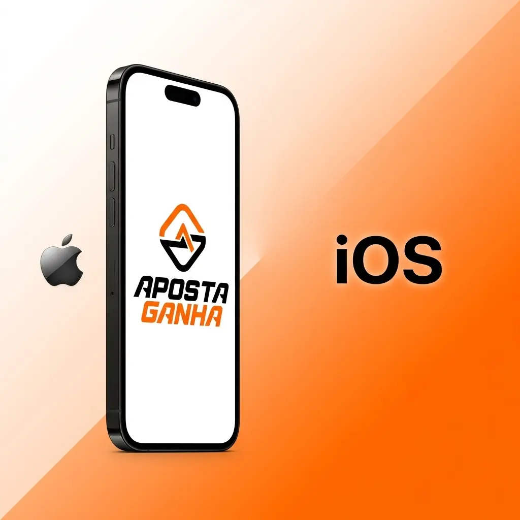 Aplicativo Aposta Ganha para iOS no iPhone, compatível com iOS 12.0 ou superior a partir do iPhone 6S